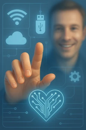 Aide77 informatique à domicile — l'humain au cœur de la technologie